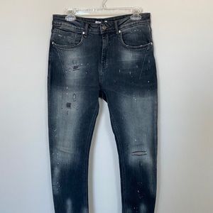 ZARA Man Distressed Denim Jeans